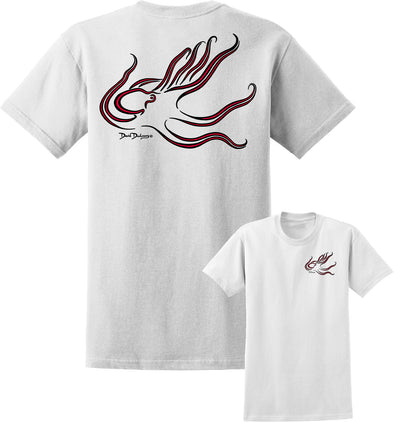 Men's Octopus Deco Short Sleeve Cotton T-Shirt - Dunleavyapparel
