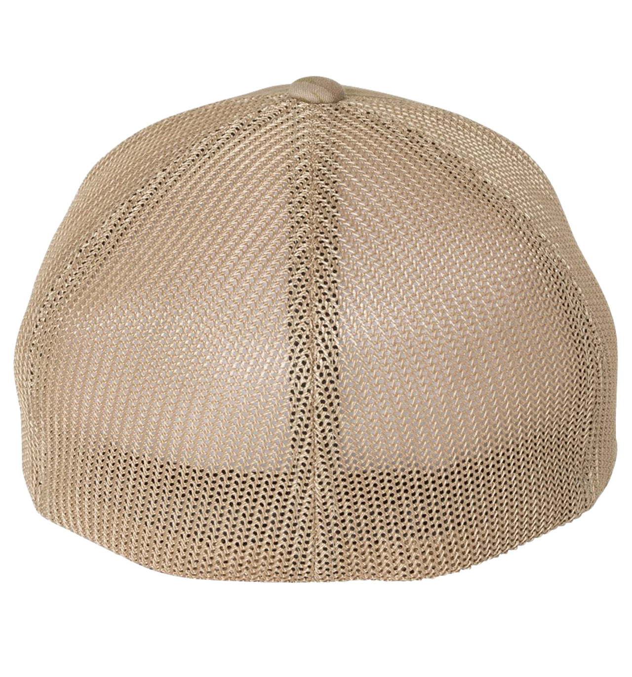 Stripah Kraken 6 Panel Multicam Arid Tan Flexfit Trucker Hat