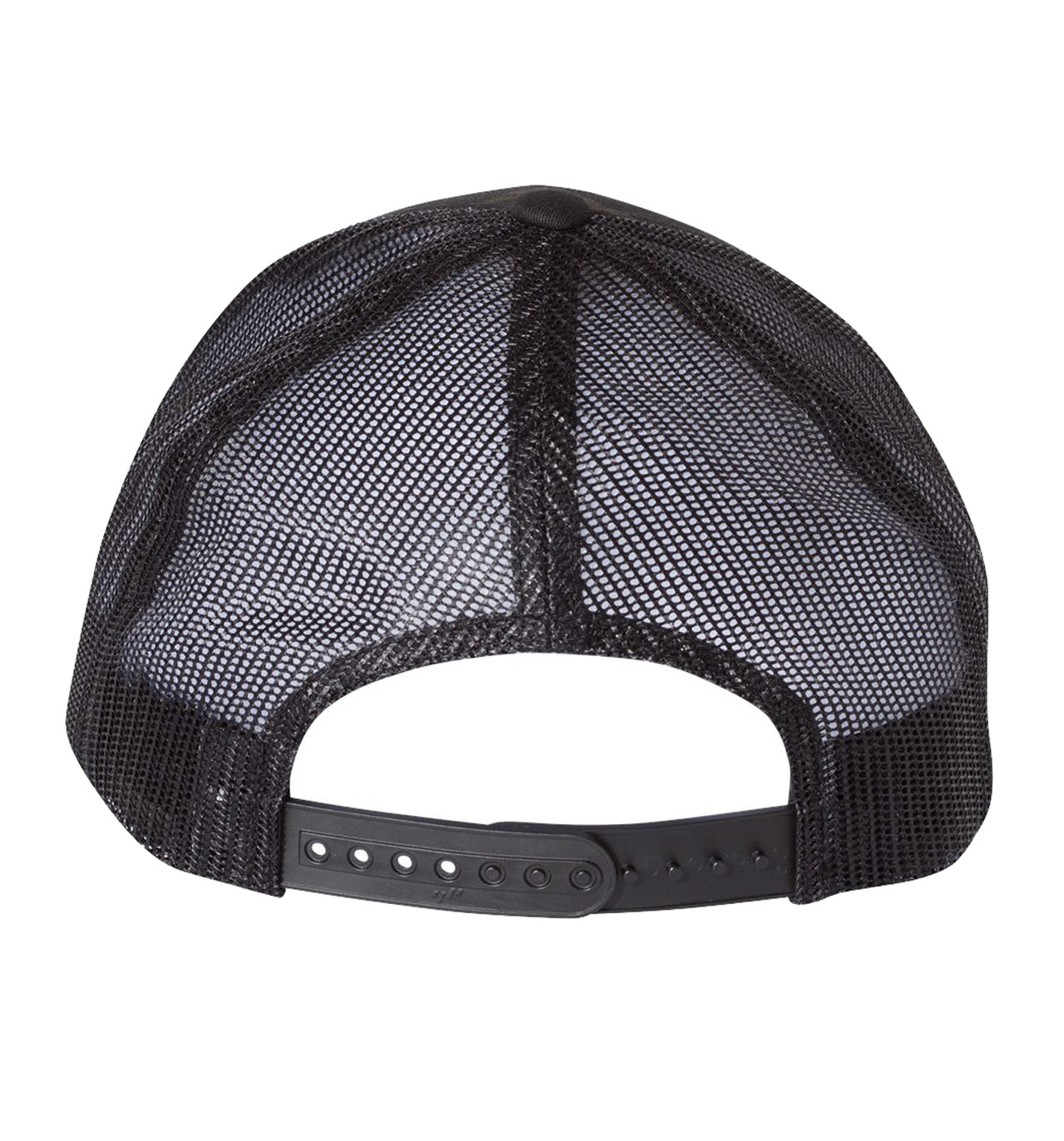 Hammerhead Deco 6 Panel Trucker Snapback Multicam Black Black Hat