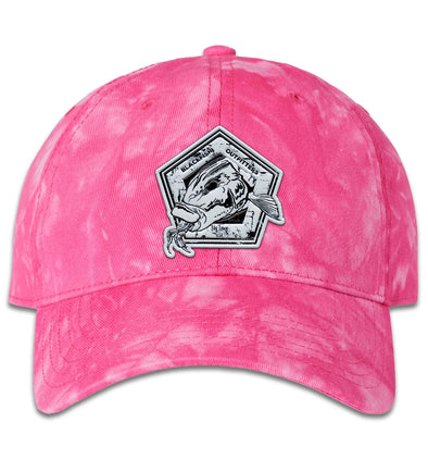 Blackfish Outfitters 6 Panel Mom Dad Dark Pink