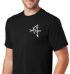 Men's Shark Deco Short Sleeve Cotton T-Shirt