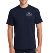 Men's American Blue Crab Short Sleeve Navy Cotton T-Shirt
