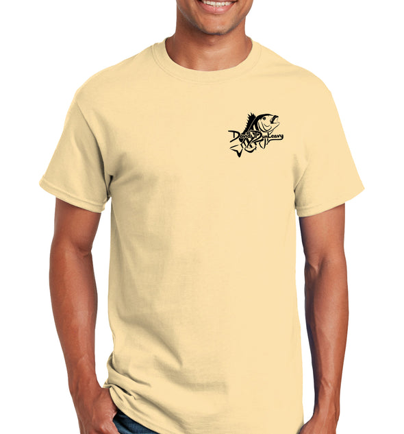 Men's Sheepshead Toothy Critters Short Sleeve Vegas Gold Cotton T-Shirt