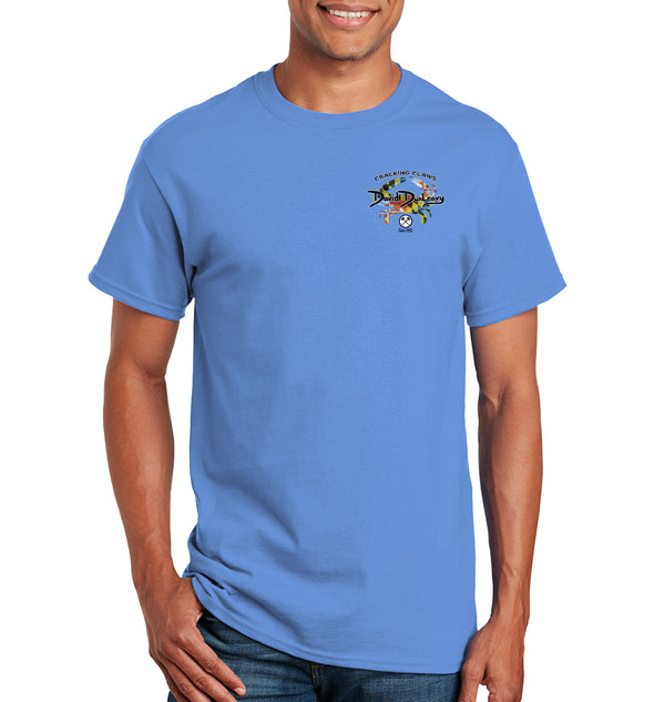 Men's Maryland Blue Crab Short Sleeve Carolina Blue Cotton T-Shirt