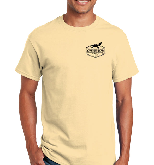 Men's Barnacle Slam Short Sleeve Vegas Gold Cotton T-Shirt