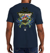 Men's Maryland Blue Crab Short Sleeve Garment Dyed True Navy Pocket T-Shirt