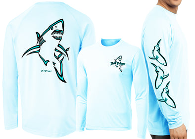 Men’s Performance Shark Deco Long Sleeve