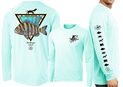 Men’s Performance Sheepshead Toothy Critters Long Sleeve