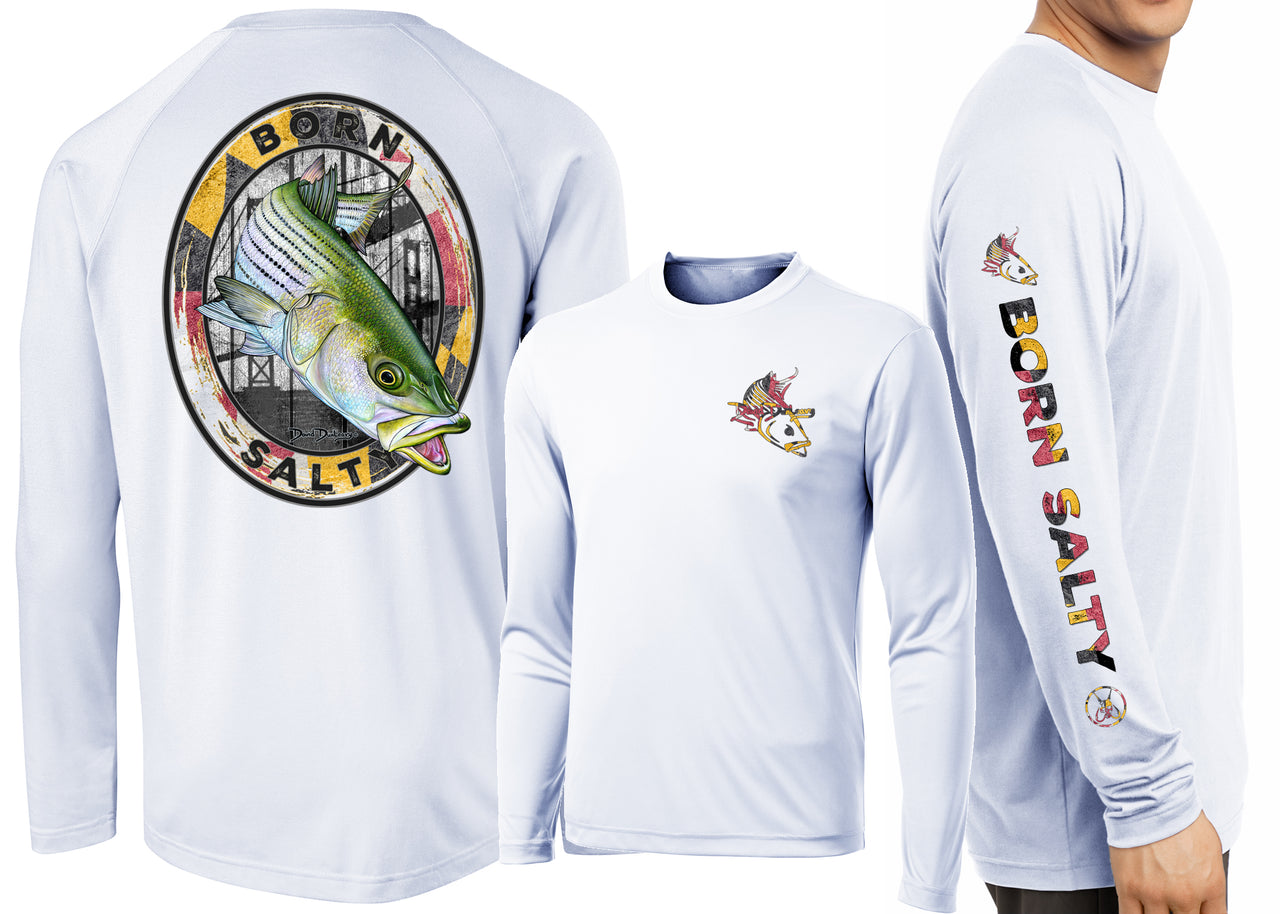 Men’s Performance Born Salty Rockfish Long Sleeve