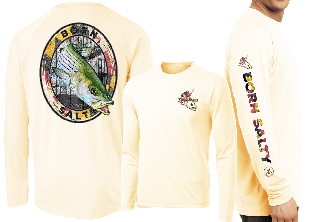 Men’s Performance Born Salty Rockfish Long Sleeve