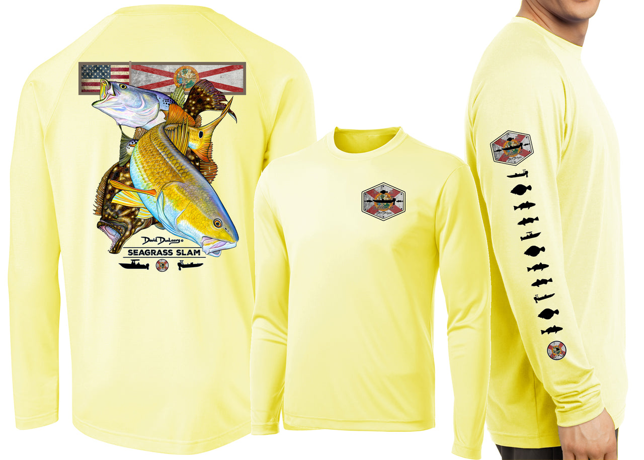 Men's Performance Florida Seagrass Slam Long Sleeve