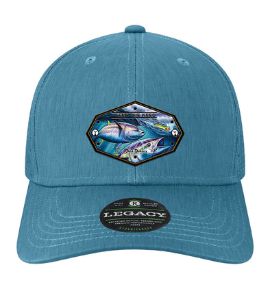 Bluefin Tuna Performance Eco Marine Blue Hat