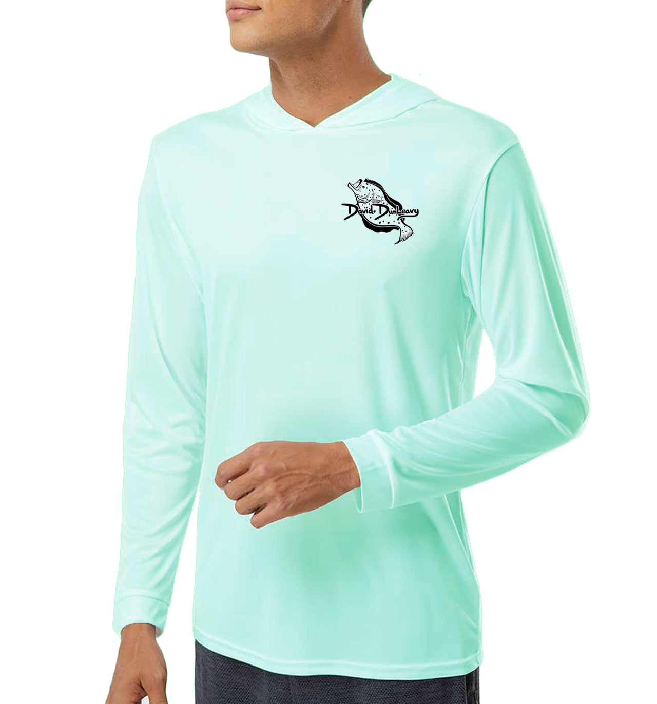 Men's Flounder Seagrass Performance Hoodie