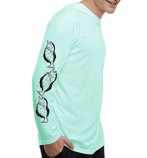 Men's Flounder Seagrass Performance Hoodie