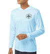 Men's Inshore Grand Slam Arctic Blue Performance Hoodie