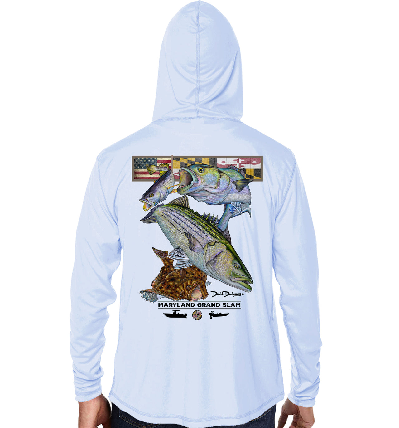 Men's Maryland Grand Slam Pearl Grey Performance Hoodie