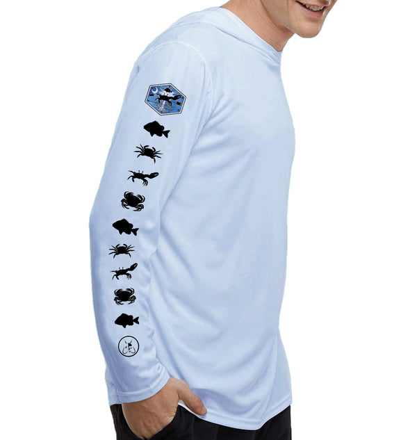 Men's South Carolina Sheepshead Pearl Grey Performance Hoodie