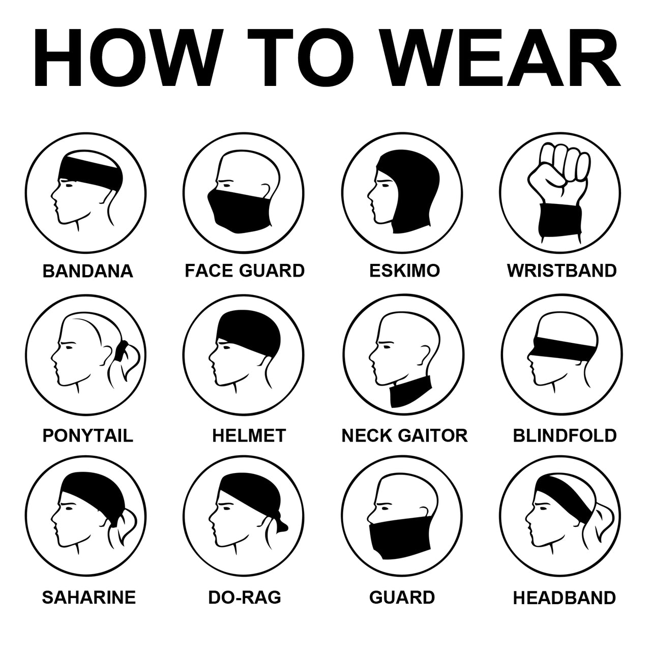 Puffers Deco Face and Neck Gaiter - Dunleavyapparel