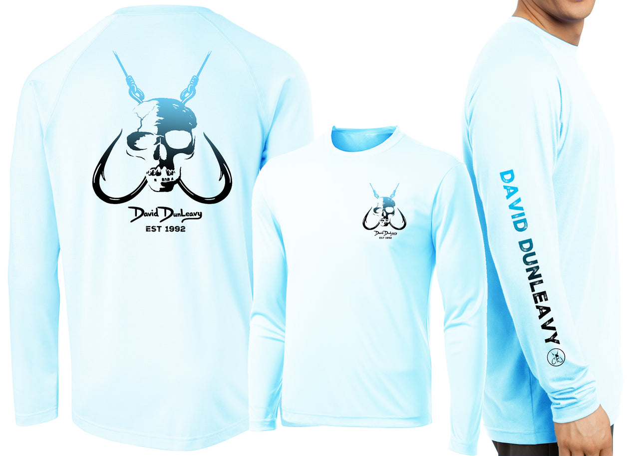 Men’s Performance Skull & Hooks Long Sleeve - Dunleavyapparel