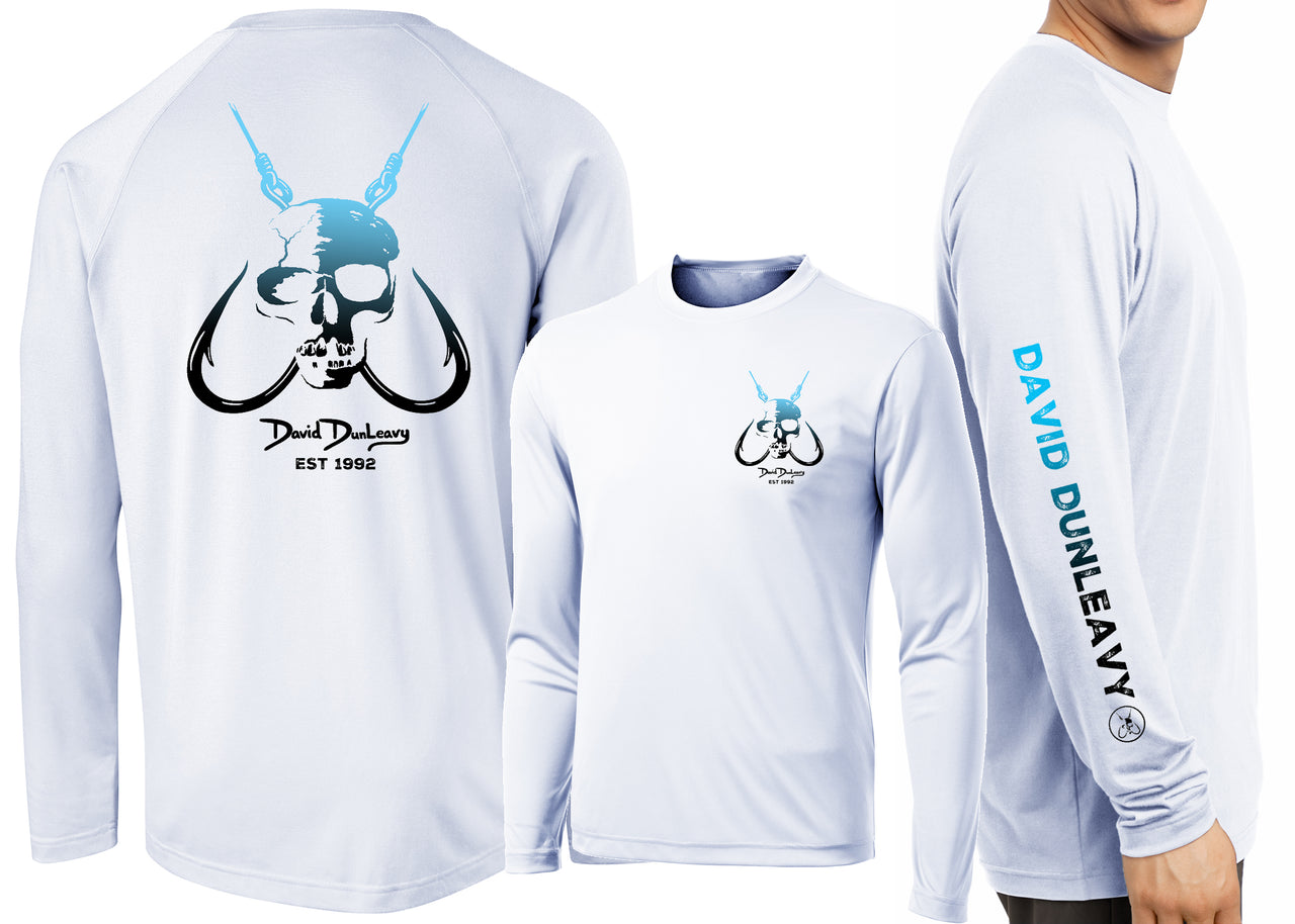 Men’s Performance Skull & Hooks Long Sleeve - Dunleavyapparel