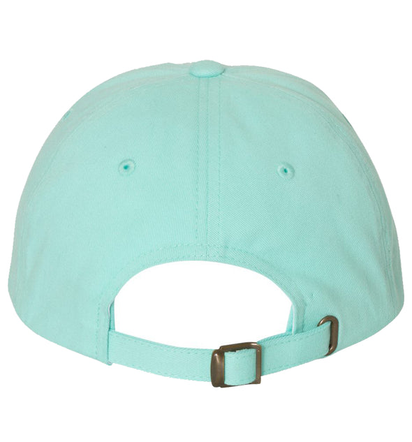 Flounder Deco 6 Panel Dad Hat Blue Dimond Blue