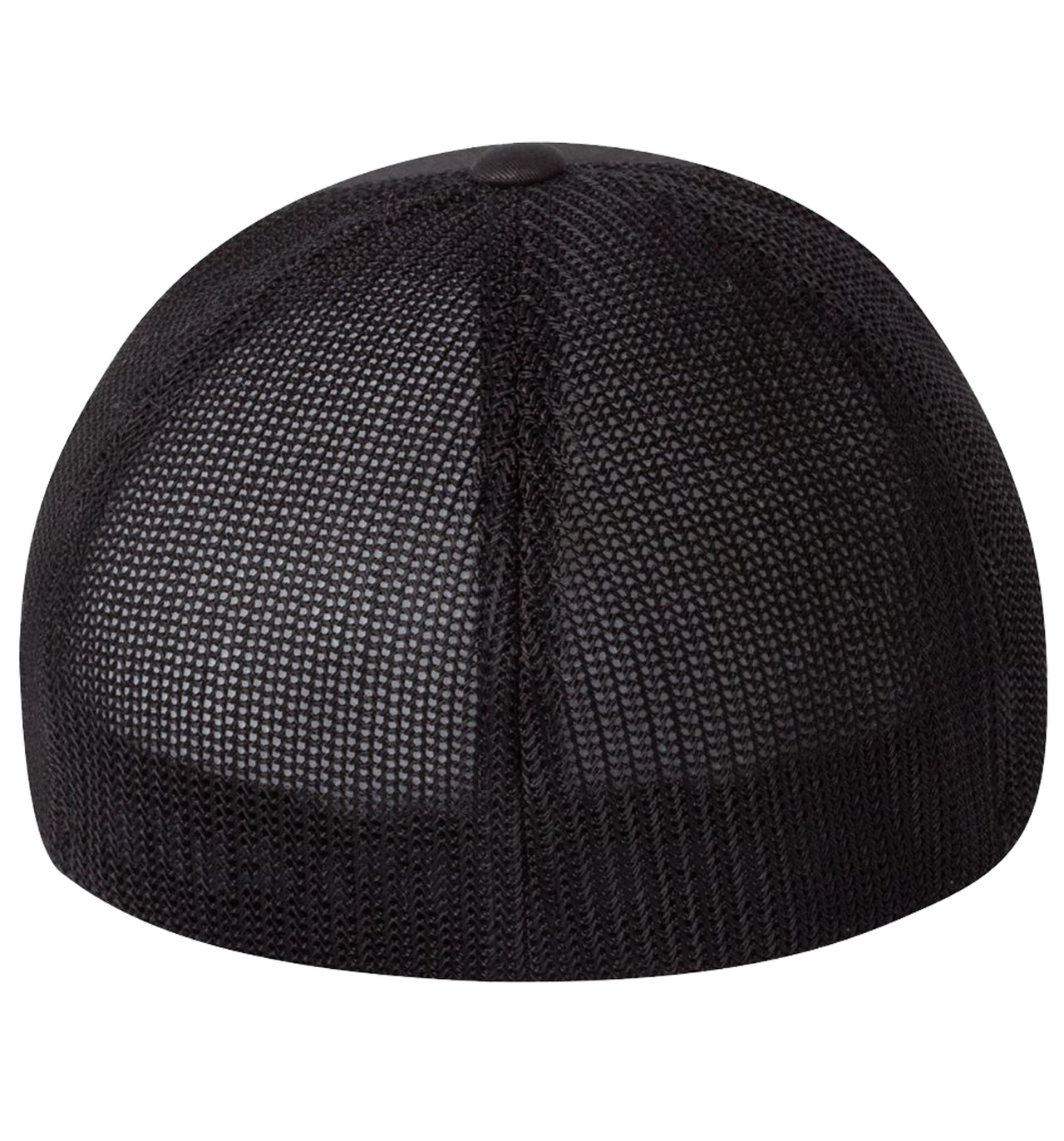Striper Deco 6 Panel Trucker Flexfit Black Black Hat