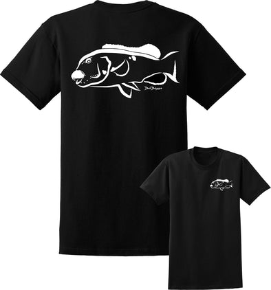 Men's Blackfish Deco Short Sleeve Cotton T-Shirt - Dunleavyapparel