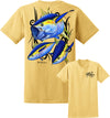 Men's Yellowfin Tuna Short Sleeve Cotton T-Shirt - Dunleavyapparel
