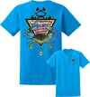 Men's American Blue Crab Short Sleeve Cotton T-Shirt
