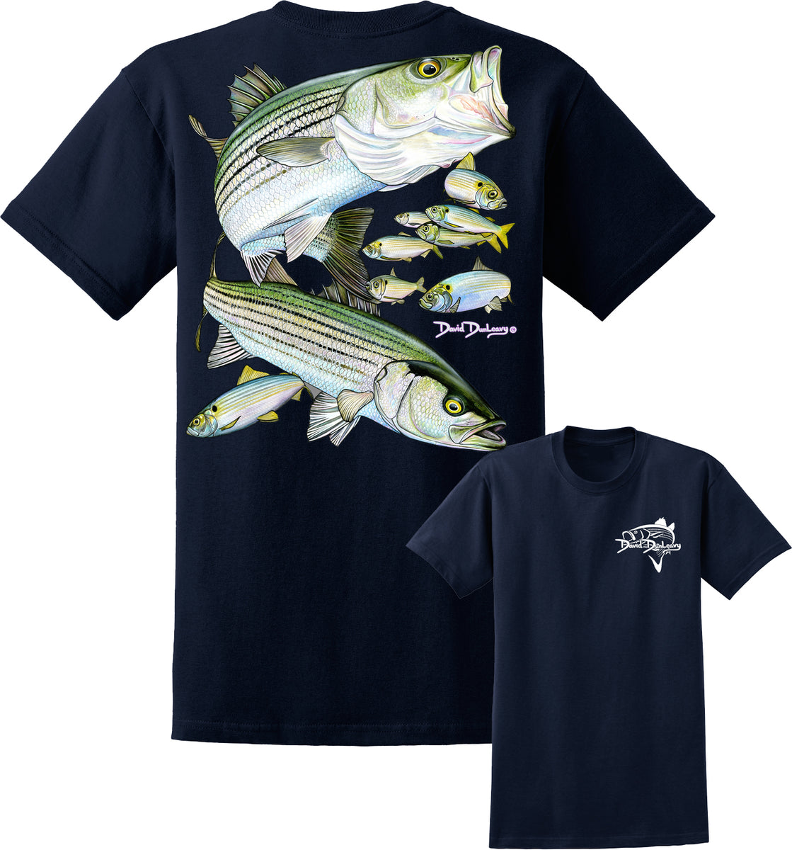Striper Fever Striped Bass T-Shirt | Striper Fishing Shirt
