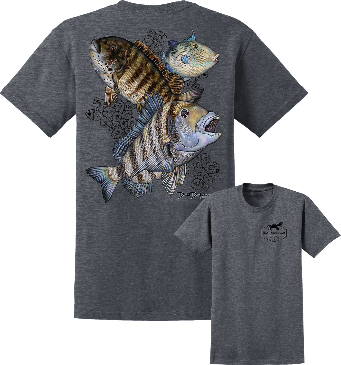 Men's Barnacle Slam Short Sleeve Cotton T-Shirt - Dunleavyapparel
