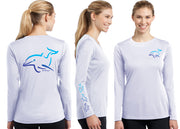 Women’s Performance Dolphin Deco Long Sleeve - Dunleavyapparel