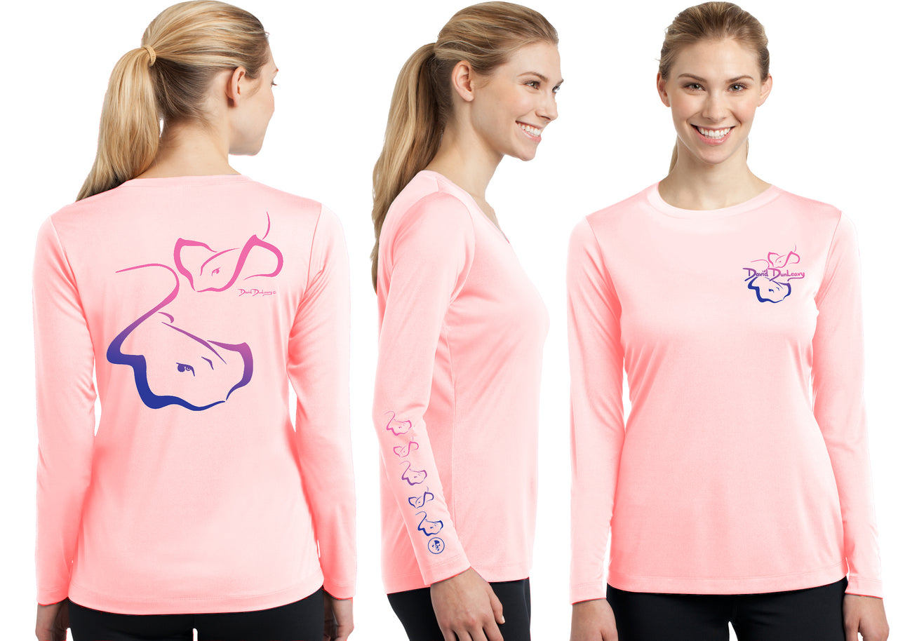 Women’s Performance Stingrays Deco Long Sleeve - Dunleavyapparel