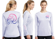 Women’s Performance Manatee Deco Long Sleeve - Dunleavyapparel