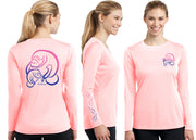 Women’s Performance Manatee Deco Long Sleeve - Dunleavyapparel