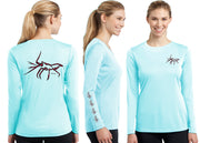 Women’s Performance Lobster Deco Long Sleeve - Dunleavyapparel