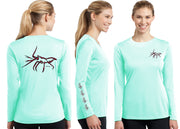 Women’s Performance Lobster Deco Long Sleeve - Dunleavyapparel