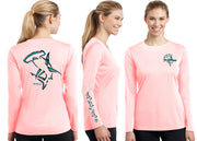 Women’s Performance Hammerhead Deco Long Sleeve - Dunleavyapparel