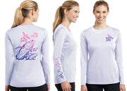 Women’s Performance Tuna & Flying Fish Deco Long Sleeve - Dunleavyapparel