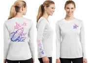 Women’s Performance Tuna & Flying Fish Deco Long Sleeve - Dunleavyapparel