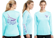 Women’s Performance Mahi Mahi Deco Long Sleeve - Dunleavyapparel