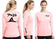 Women’s Performance Dive Life Shark Fin Long Sleeve - Dunleavyapparel
