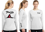 Women’s Performance Dive Life Shark Fin Long Sleeve - Dunleavyapparel