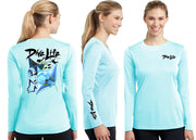 Women’s Performance Dive Life Manta Rays Long Sleeve - Dunleavyapparel