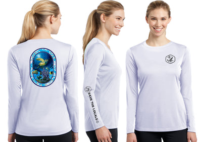 Women’s Performance Save The Locals Sea Turtles Long Sleeve