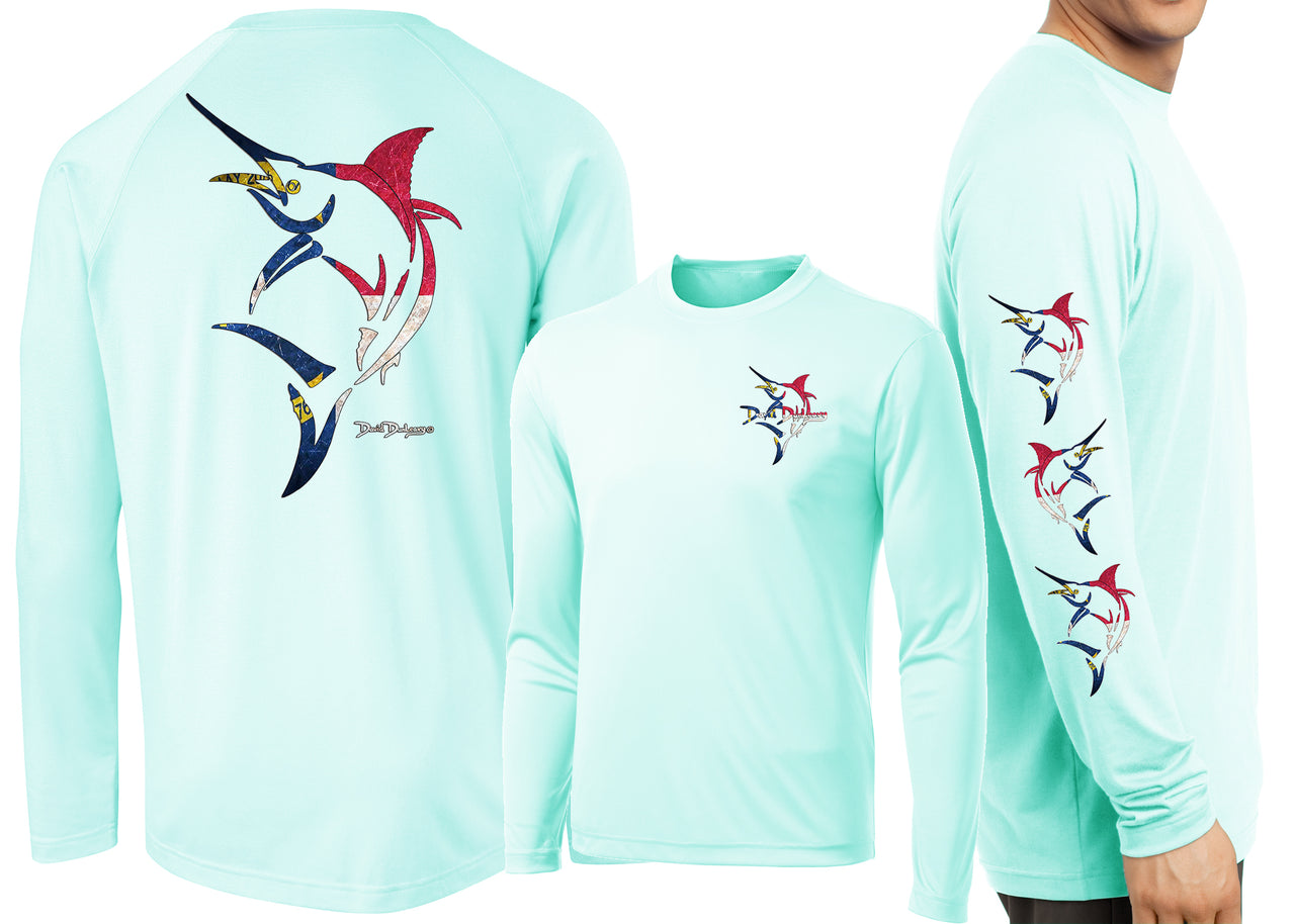 Men’s Performance North Carolina Marlin Deco Long Sleeve