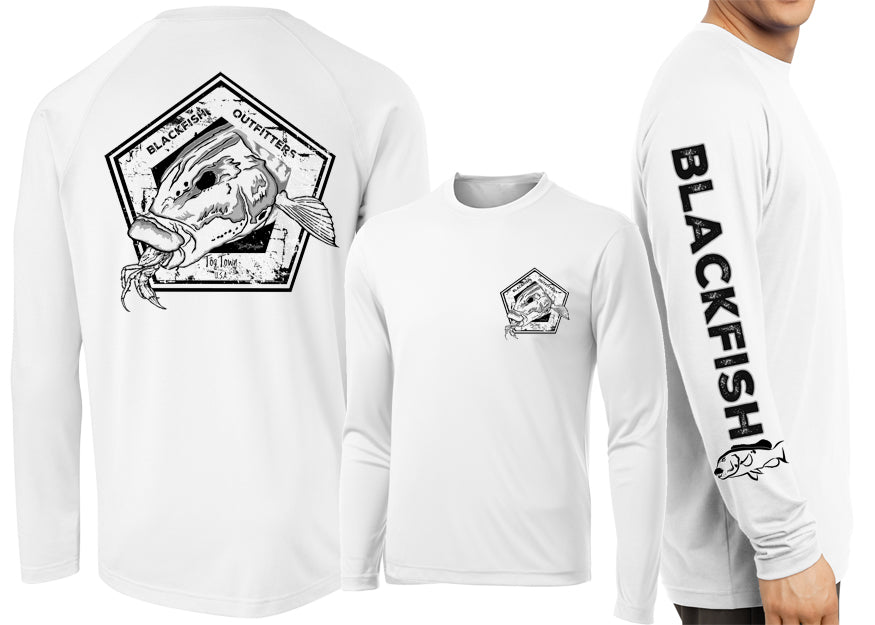 Men’s Performance Blackfish Outfitters Long Sleeve - Dunleavyapparel