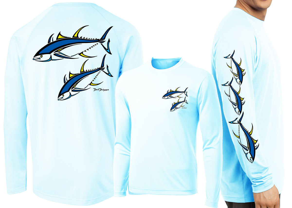 Men’s Performance Tuna Deco Long Sleeve - Dunleavyapparel