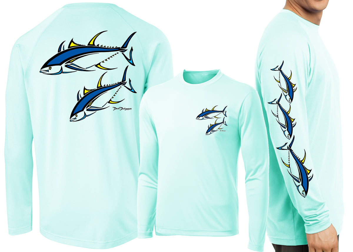 Men’s Performance Tuna Deco Long Sleeve - Dunleavyapparel