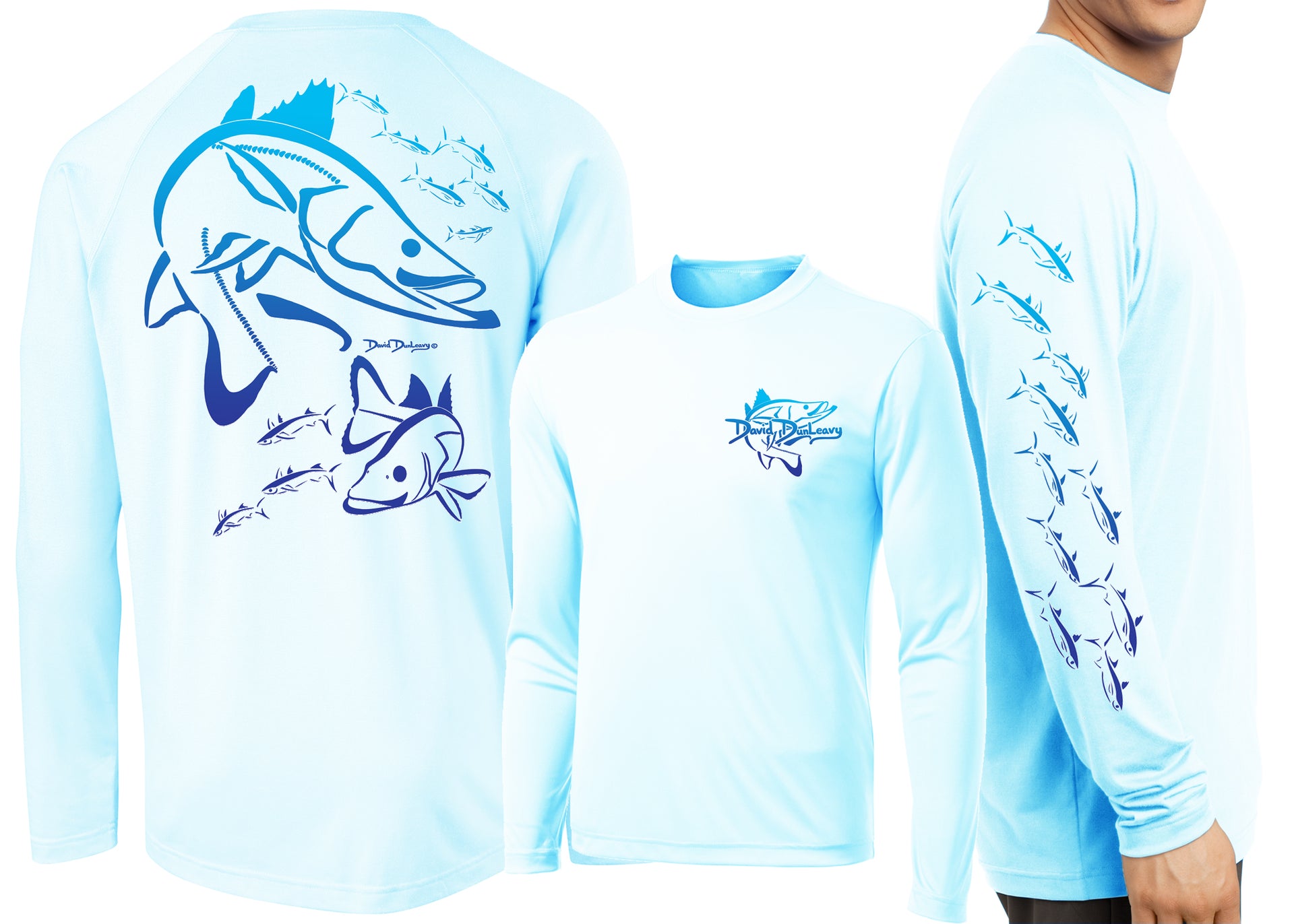 Men’s Performance Snook Deco Long Sleeve - Dunleavyapparel